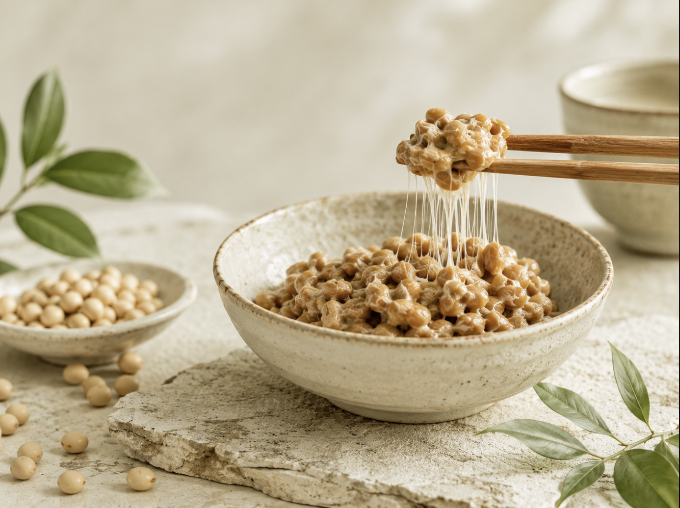 Fermented soybeans, the traditional source of nattokinase